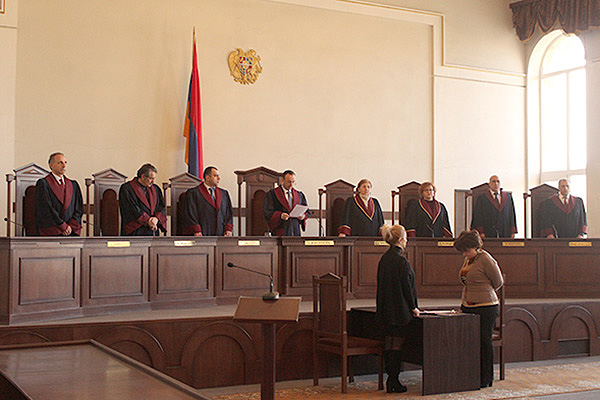 Judges of the Constitutional Court of Armenia (photo credit: The Court)