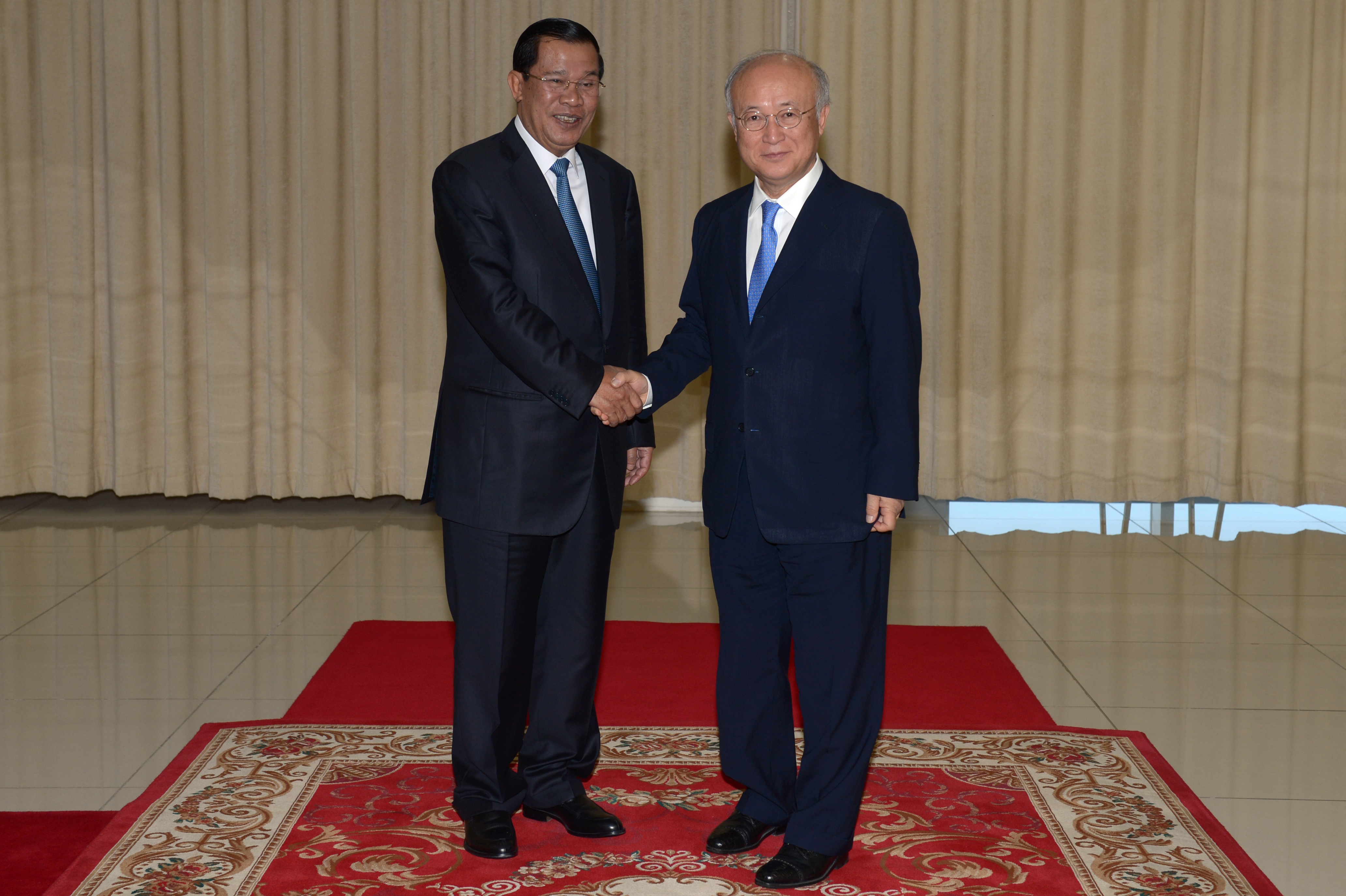 Prime Minister Hun Sen of Cambodia (photo credit: IAEA Imagebank/flickr) Prime Minister Hun Sen of Cambodia (photo credit: IAEA Imagebank/flickr)
