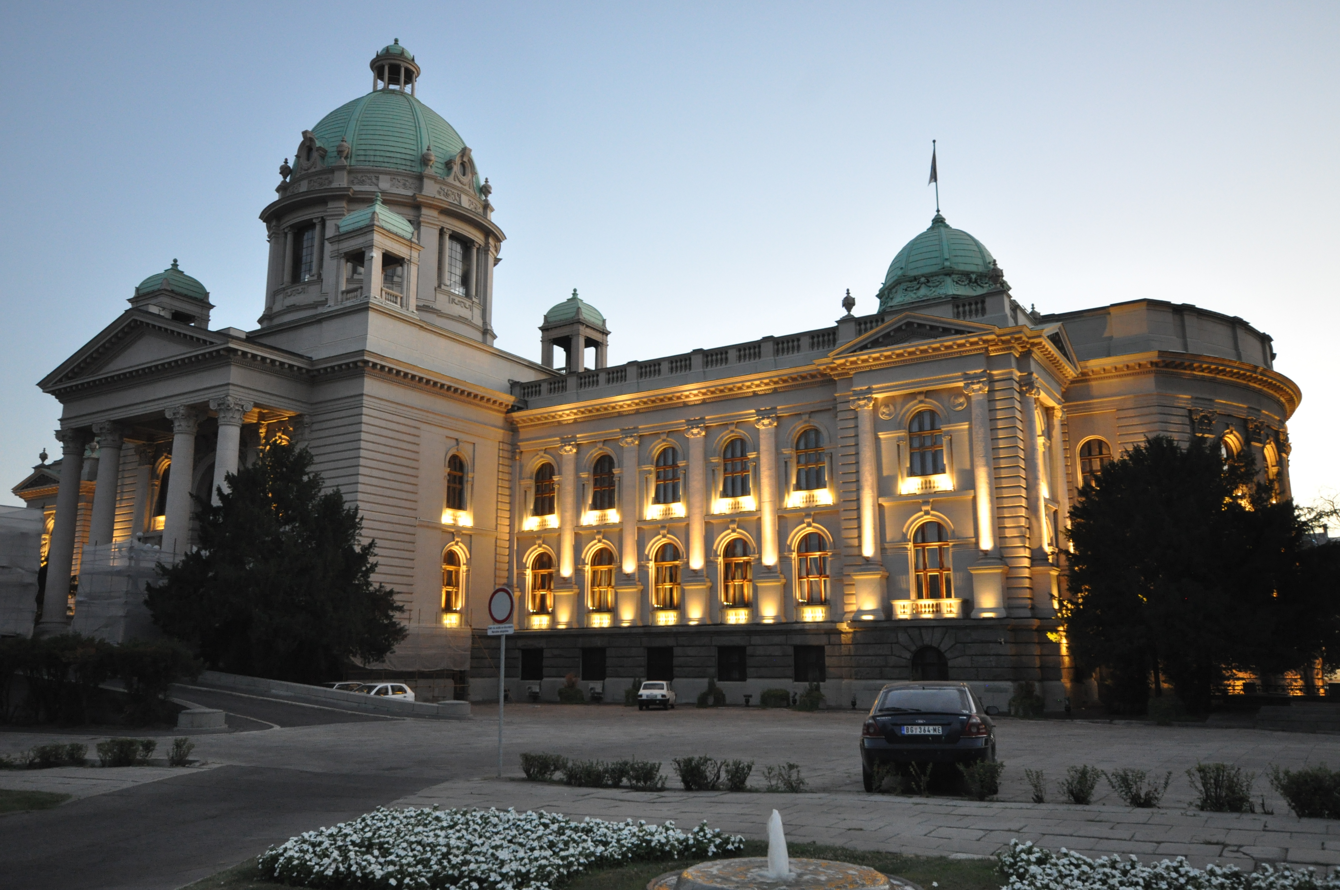 Serbian National Assembly building (photo credit: Jorge Láscar/flickr) Serbian National Assembly building (photo credit: Jorge Láscar/flickr)