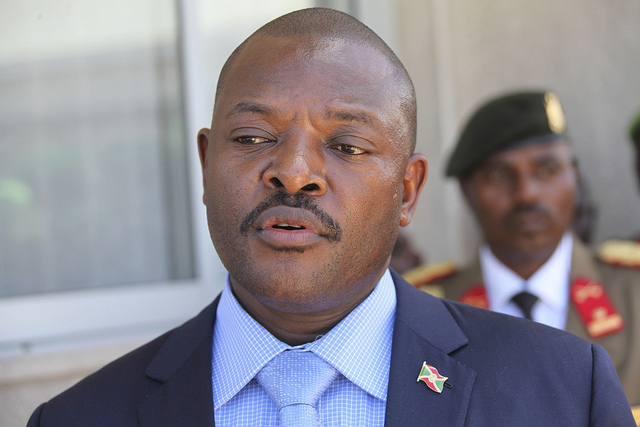 Burudian President Pierre Nkurunziza (Photo credit: Flickr) Burudian President Pierre Nkurunziza (Photo credit: Flickr)