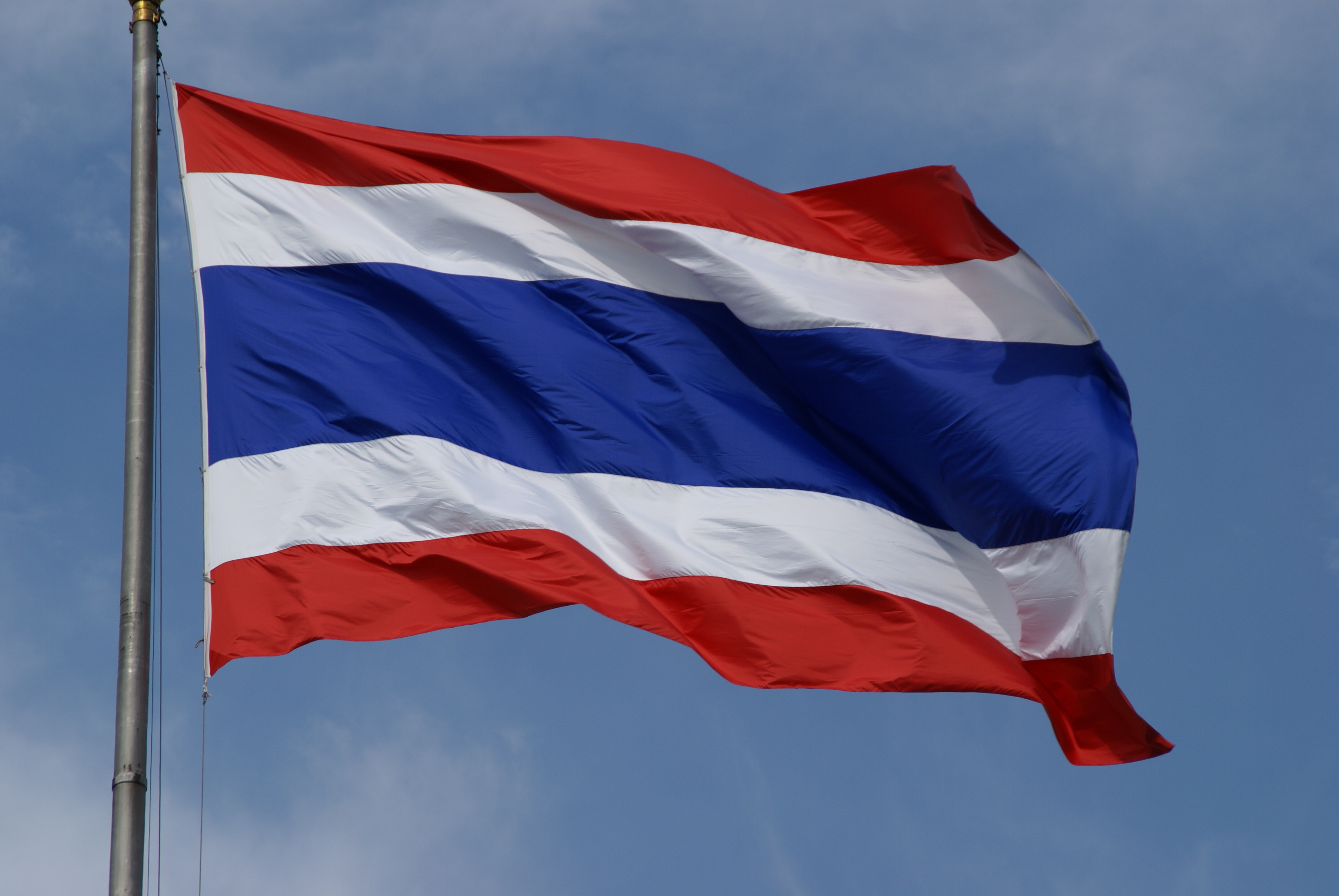 Flag of Thailand (photo credit: Patrik M. Loeff / flickr)