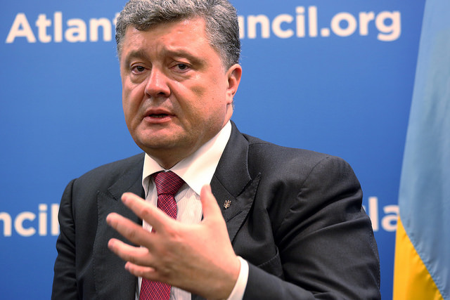 The President of Ukraine, Petro Poroshenko (Photo credit: Flickr)