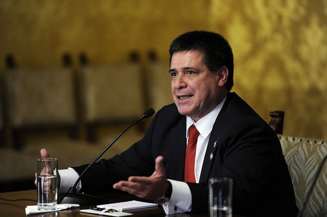 Horacio Cartes, President of Paraguay (Photo credit: Mauricio Muñoz / Presidencia de la República/flickr) Horacio Cartes, President of Paraguay (Photo credit: Mauricio Muñoz / Presidencia de la República/flickr)