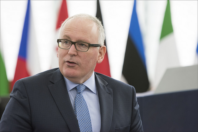 Franz Timmermans (Photo credit: © European Union 2015 - European Parliament/flickr) Franz Timmermans (Photo credit: © European Union 2015 - European Parliament/flickr)
