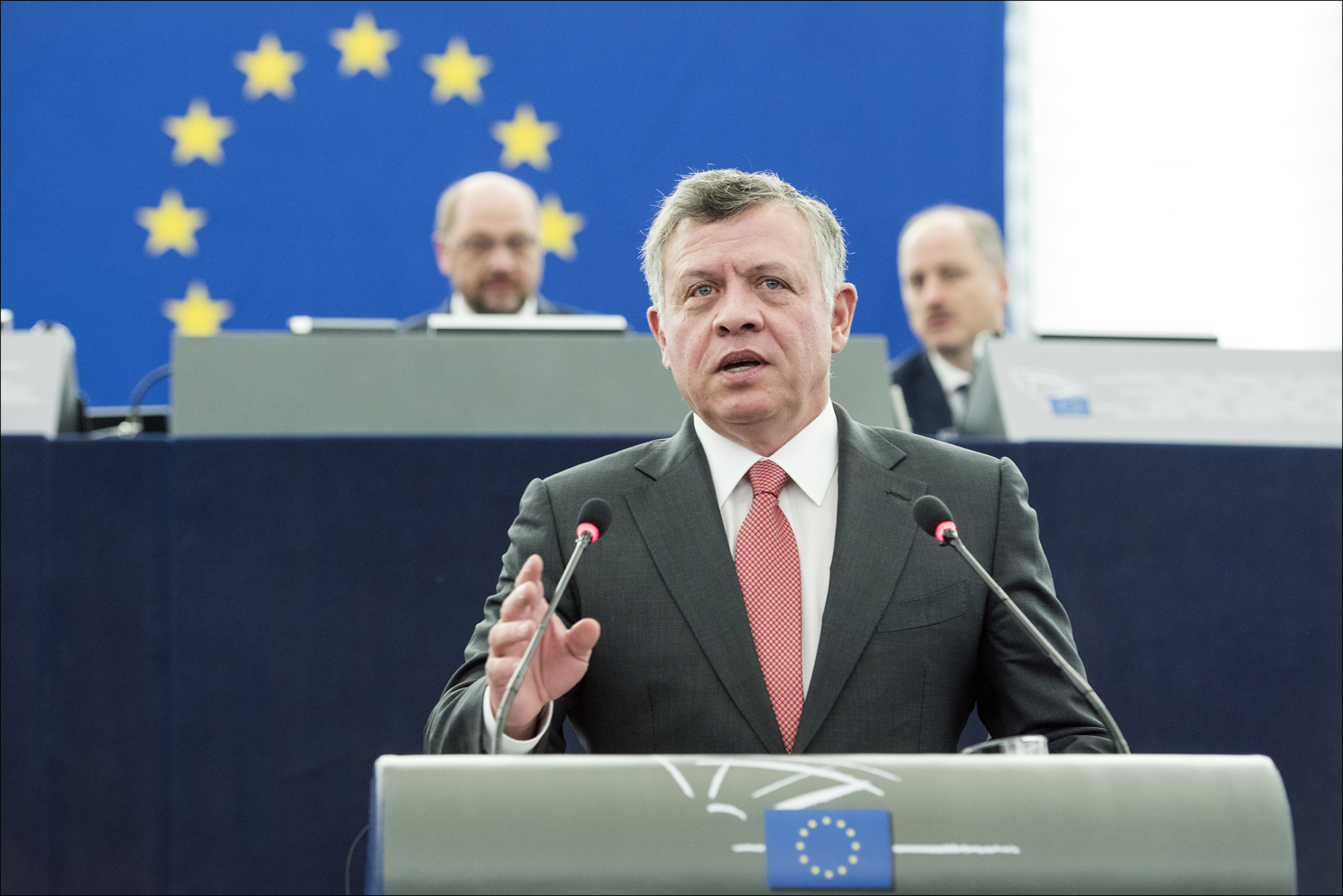 King Abdullah II of Jordan (photo credit: European Parliament/flickr) King Abdullah II of Jordan (photo credit: European Parliament/flickr)