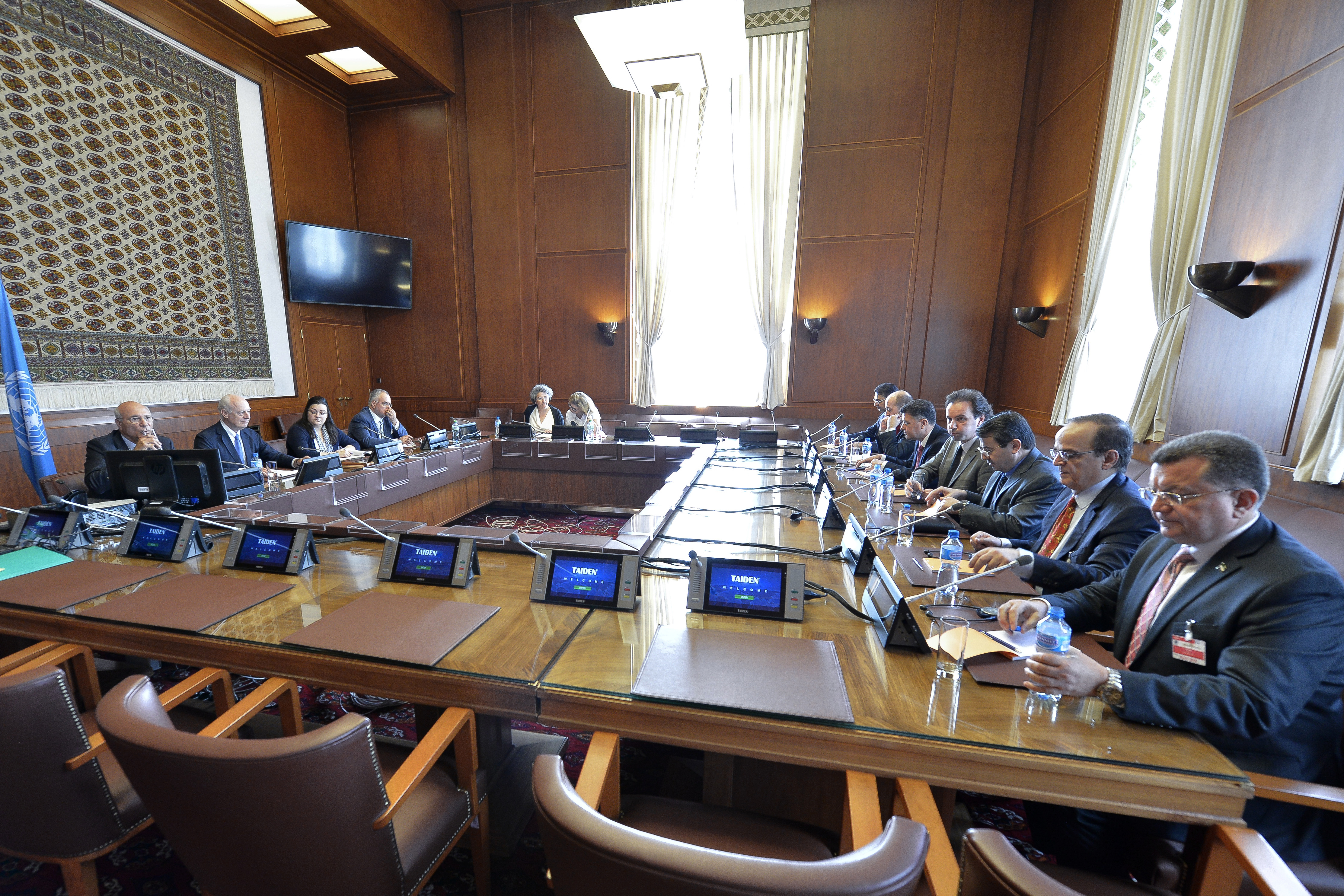 Geneva Consultations on Syria (photo credit: UN Geneva/flickr)