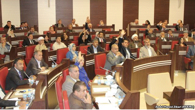 جلسة لبرلمان إقليم كردستان