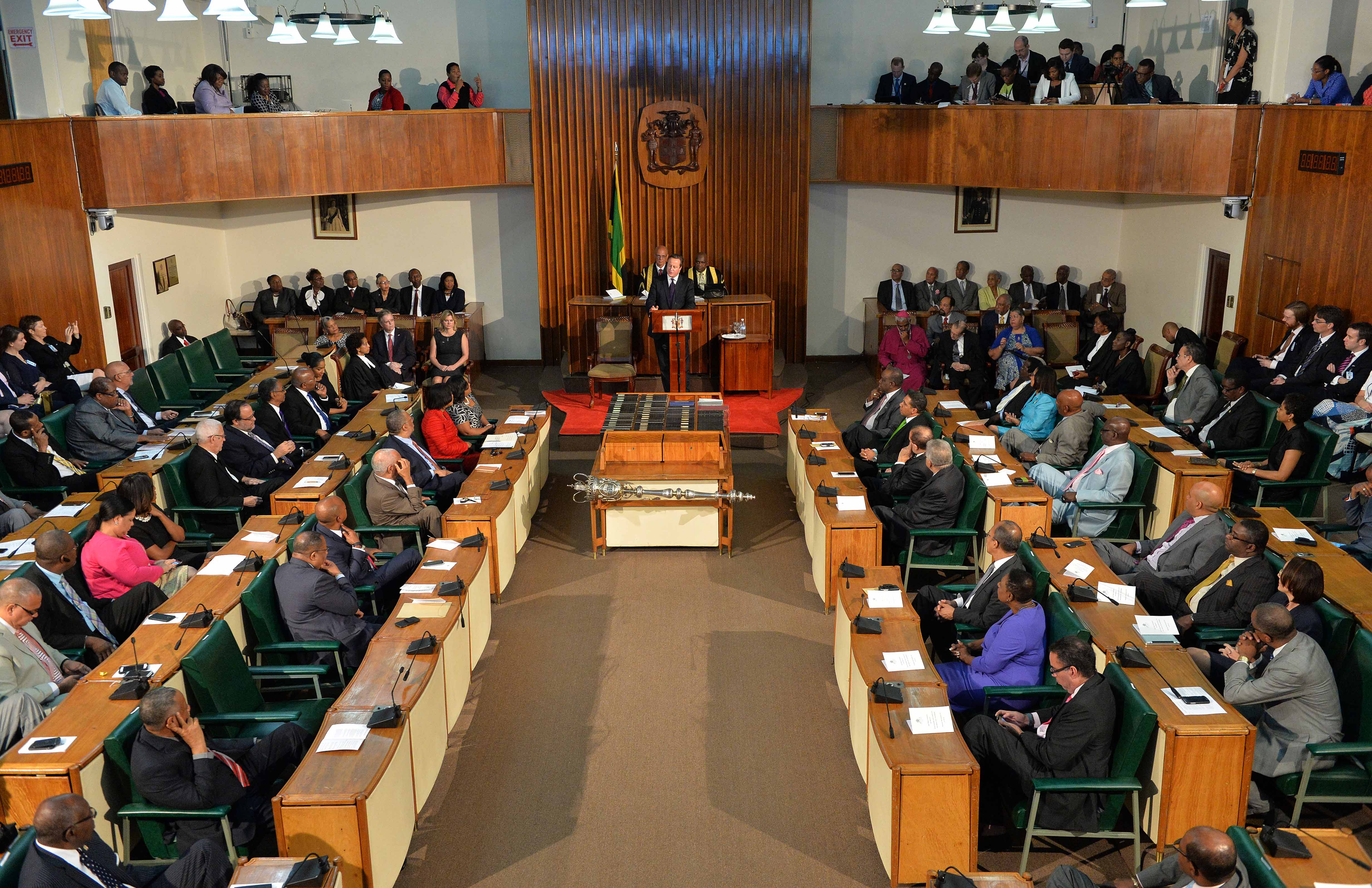 Parliament of Jamaica (photo credit: Number 10/flickr) Parliament of Jamaica (photo credit: Number 10/flickr)