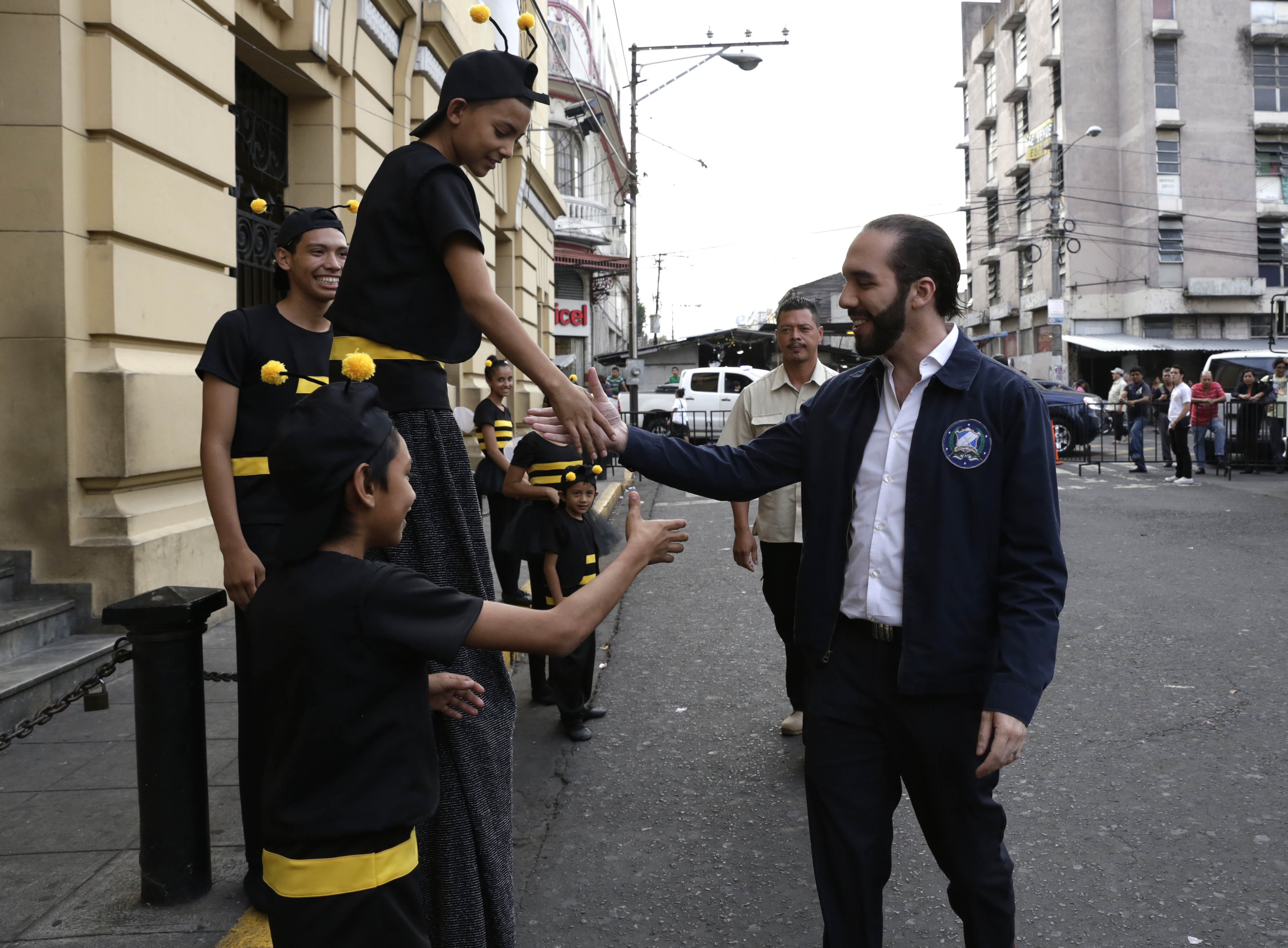 President Nayib Bukele of El Salvador (photo credit: Presidencia El Salvador/flickr) President Nayib Bukele of El Salvador (photo credit: Presidencia El Salvador/flickr)