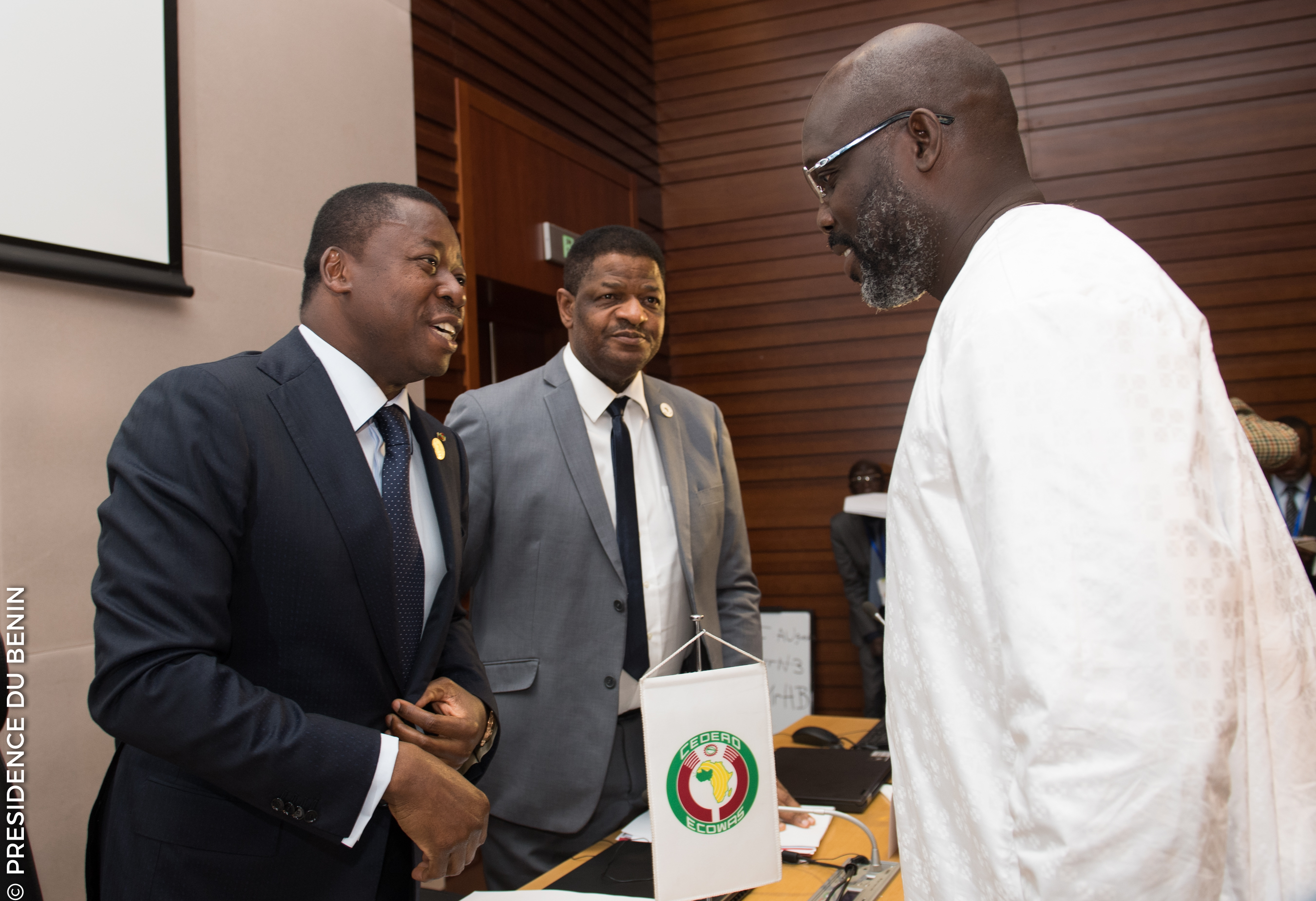 President George Weah of Liberia (photo credit: Présidence de la République du Bénin/flickr) 