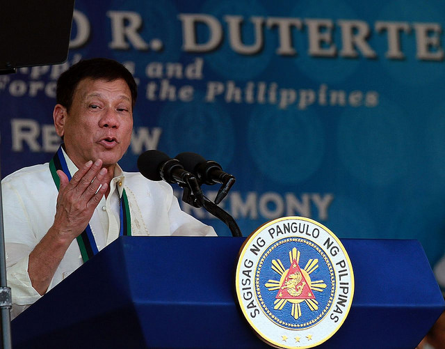 The president of the Philippines, Rodrigo Duterte (Photo credit: Flickr) The president of the Philippines, Rodrigo Duterte (Photo credit: Flickr)