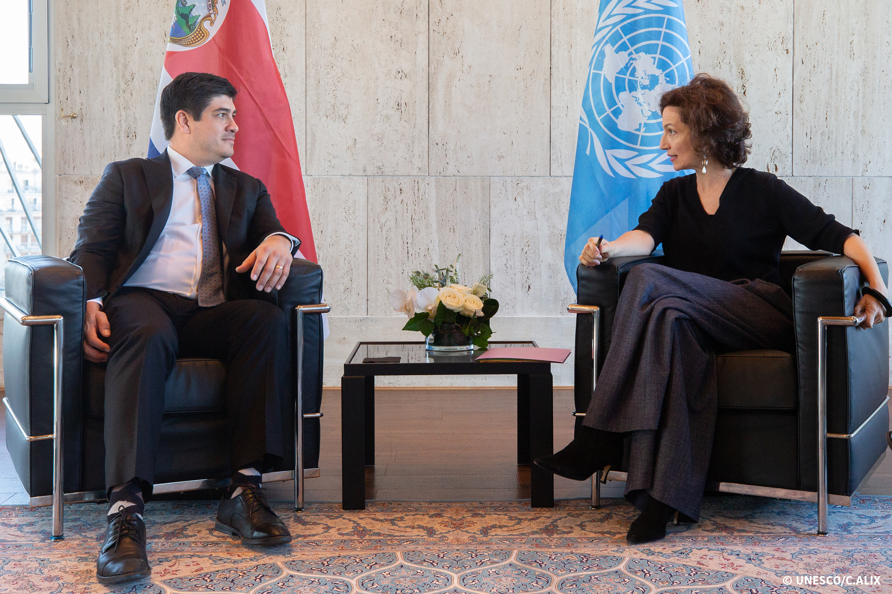 President of Costa Rica Carlos Alvarado Quesada (photo credit: Headquarters Paris/flickr)