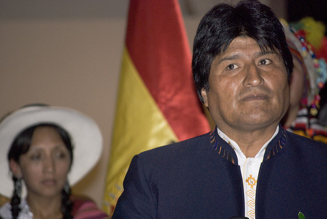 Evo Morales (Photo credit: Flickr)