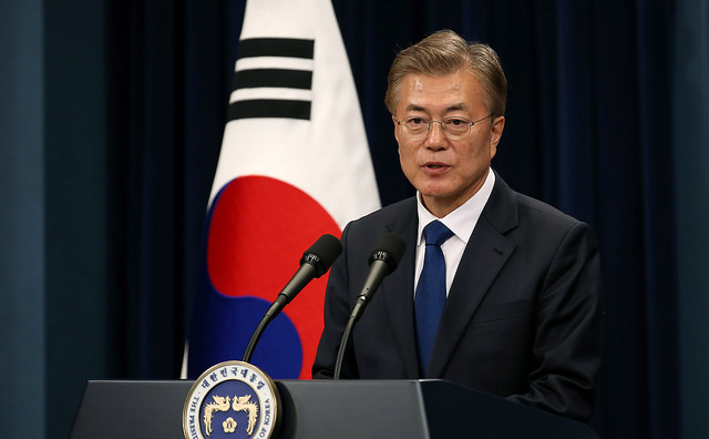 South Korean President, Moon Jae-in (Photo credit: Flickr) South Korean President, Moon Jae-in (Photo credit: Flickr)