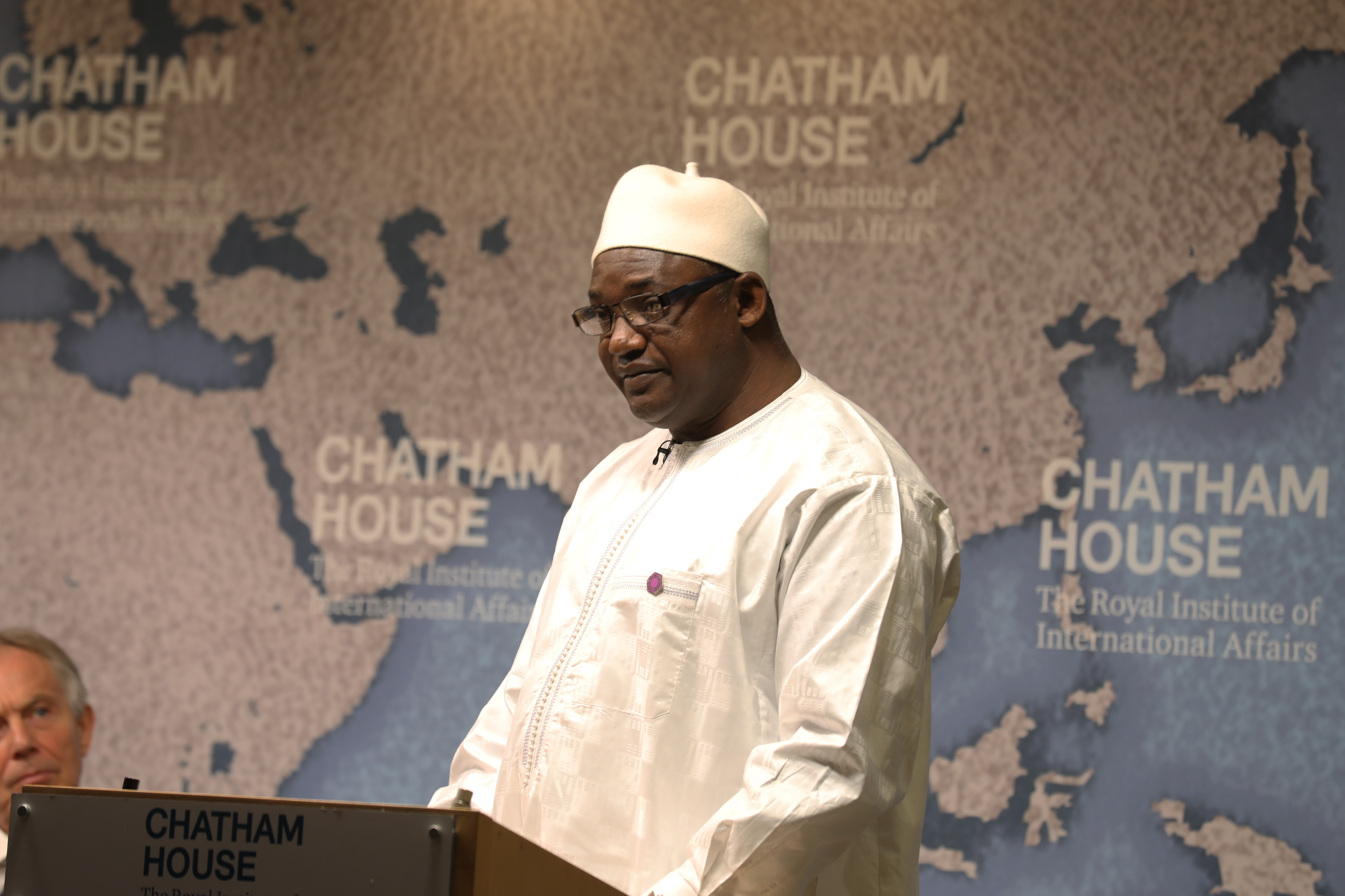 Gambian President Adama Barrow (photo credit: Chatham House/flickr)