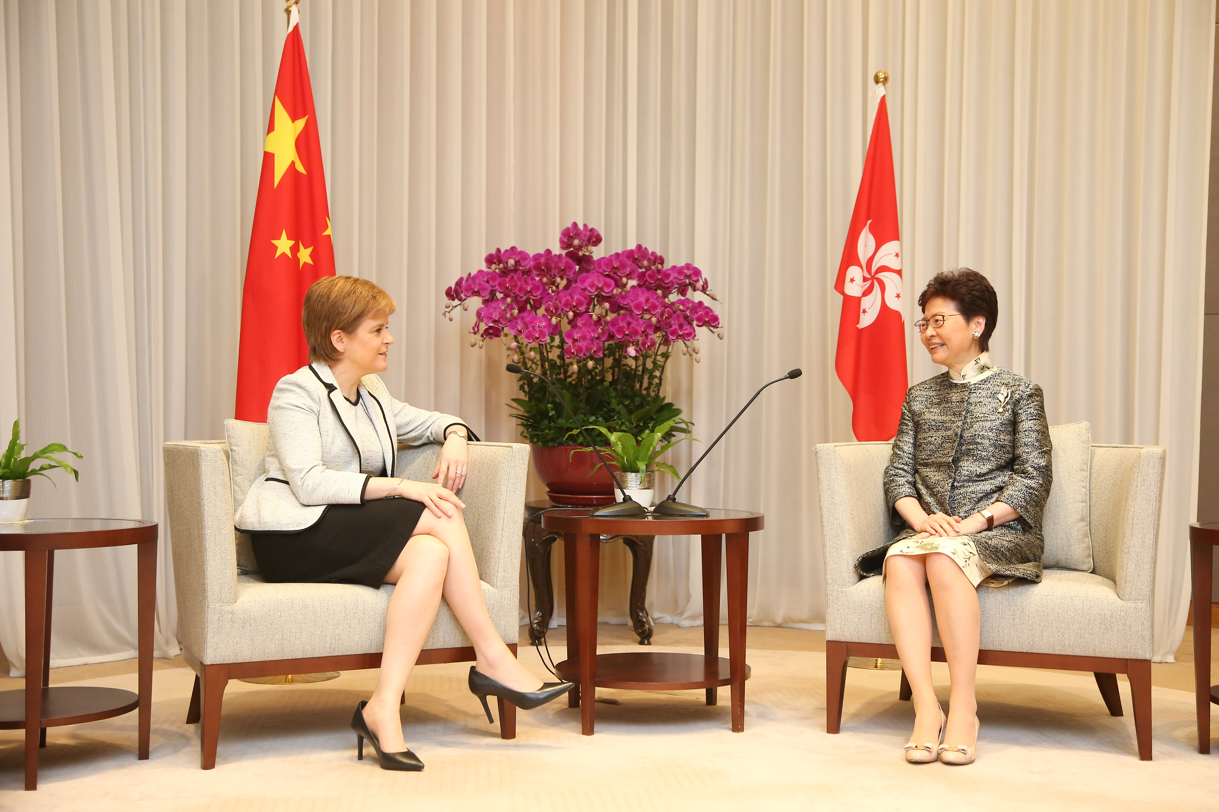 Chief Executive Carrie Lam of Hong Kong (photo credit: First Minister of Scotland/flickr)