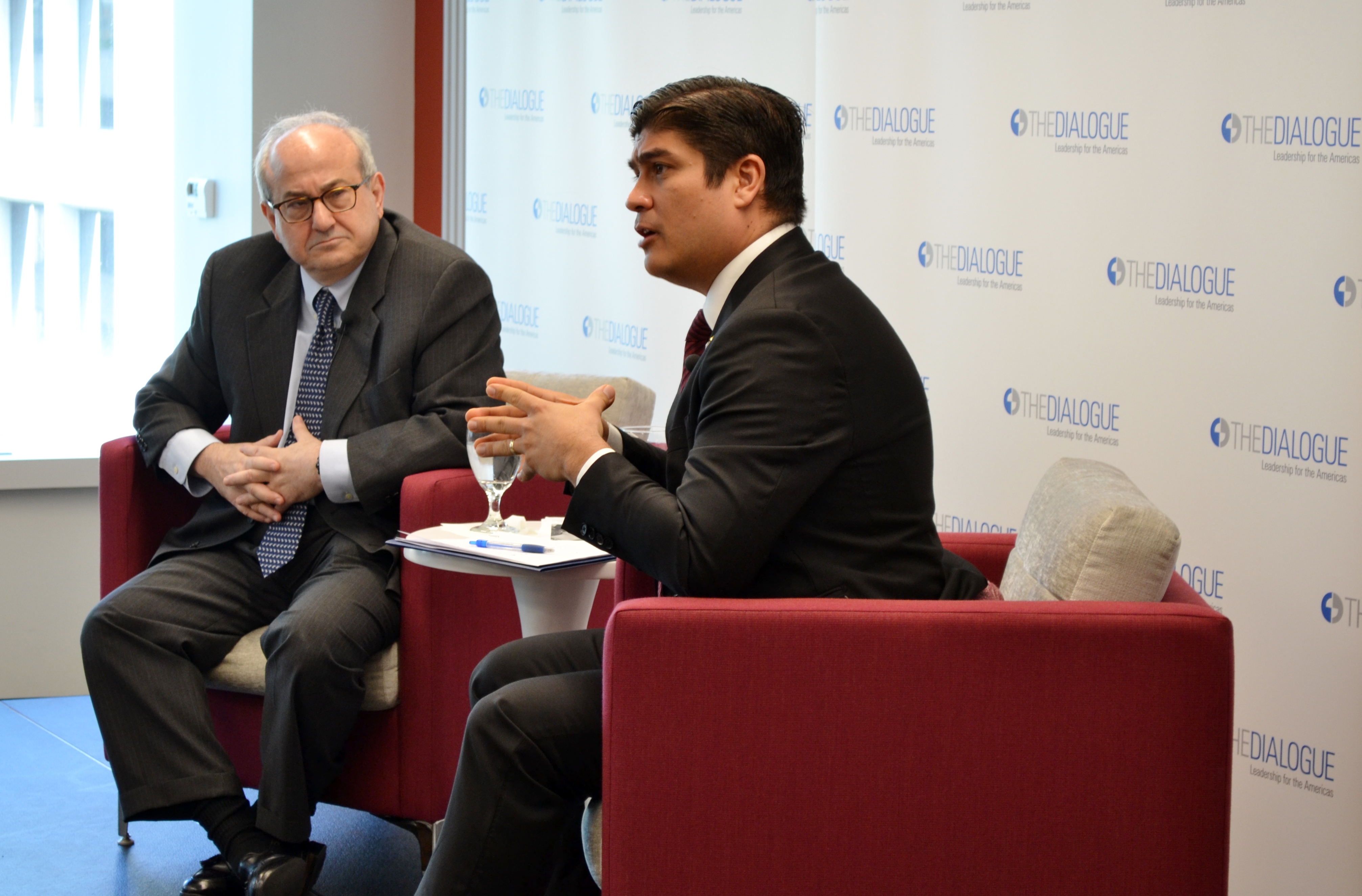 President Carlos Alvarado of Costa Rica (photo credit: Inter-American Dialogue/flickr)