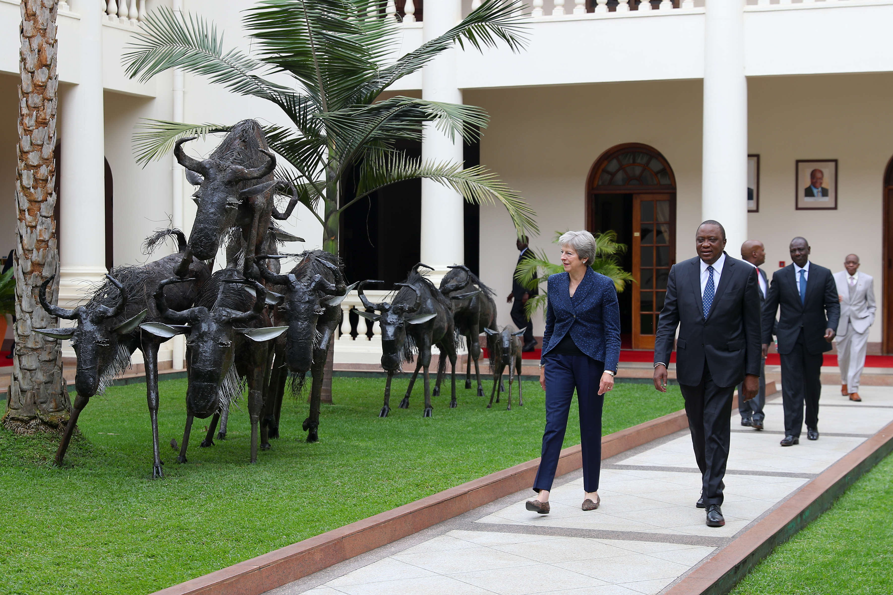 President Uhuru Kenyatta of Kenya (photo credit: Number 10/flickr)