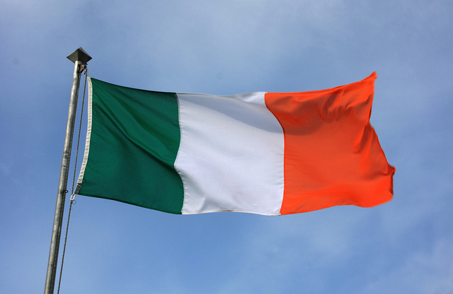 The flag of Ireland (Photo credit: Flickr) The flag of Ireland (Photo credit: Flickr)