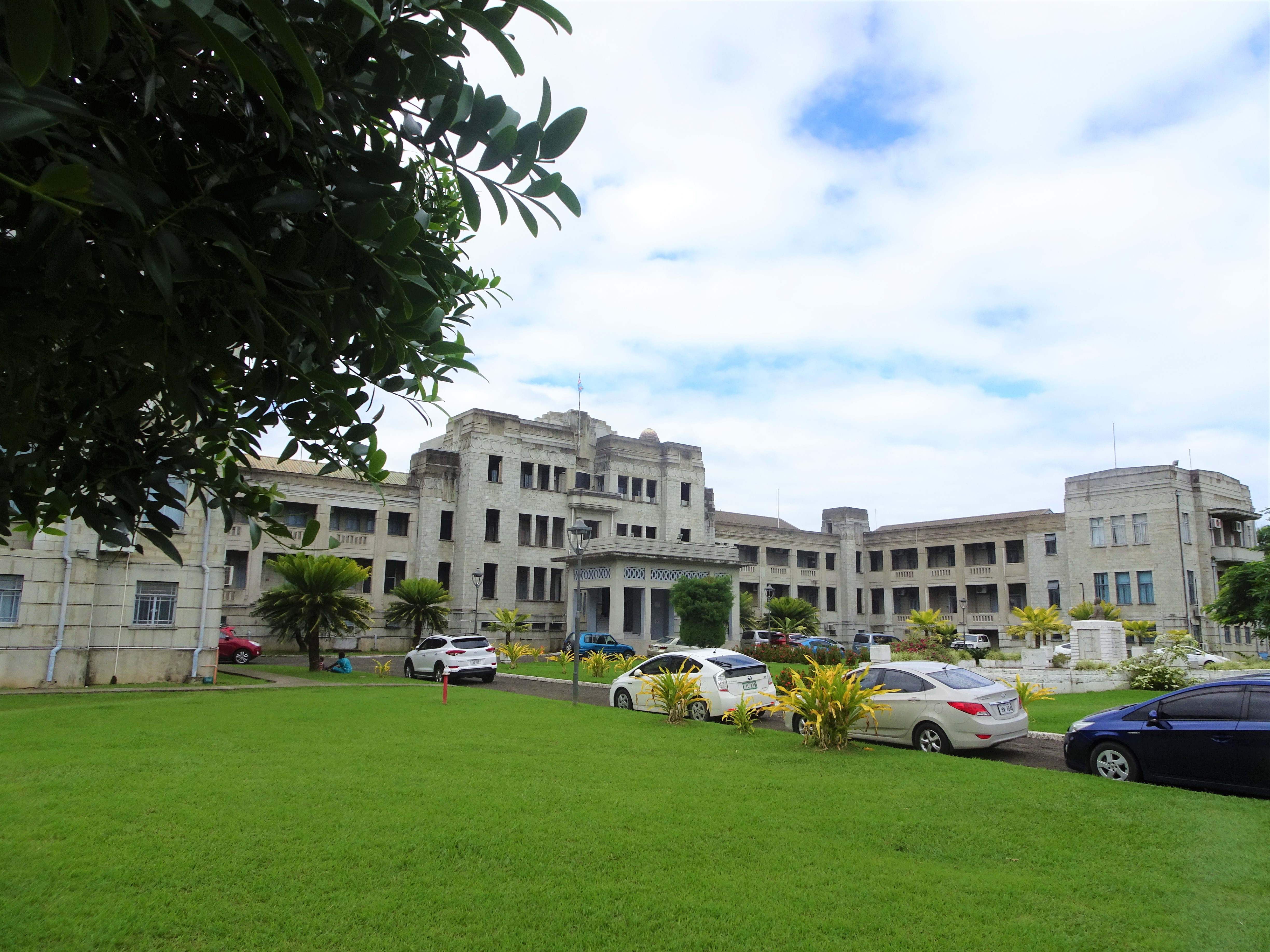 Fijian parliament building (photo credit: denisbin/flickr) Fijian parliament building (photo credit: denisbin/flickr)
