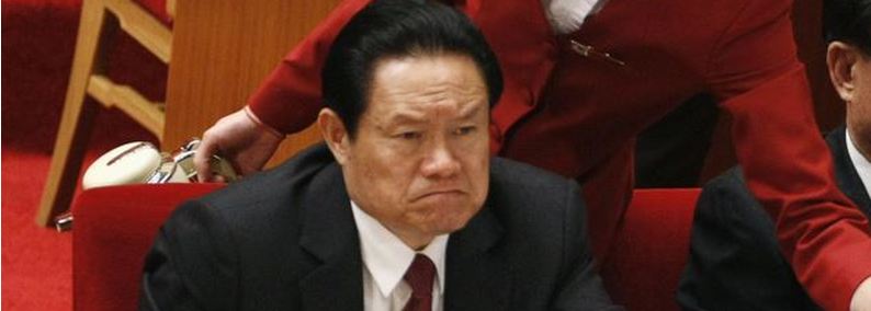 FILE - China's then Public Security Minister Zhou Yongkang attends the opening ceremony of the 17th National Congress of the Communist Party of China at the Great Hall of the People in Beijing. Zhou Yongkang