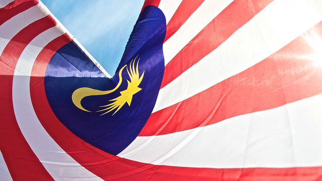 The flag of Malaysia (Photo credit: Flickr)