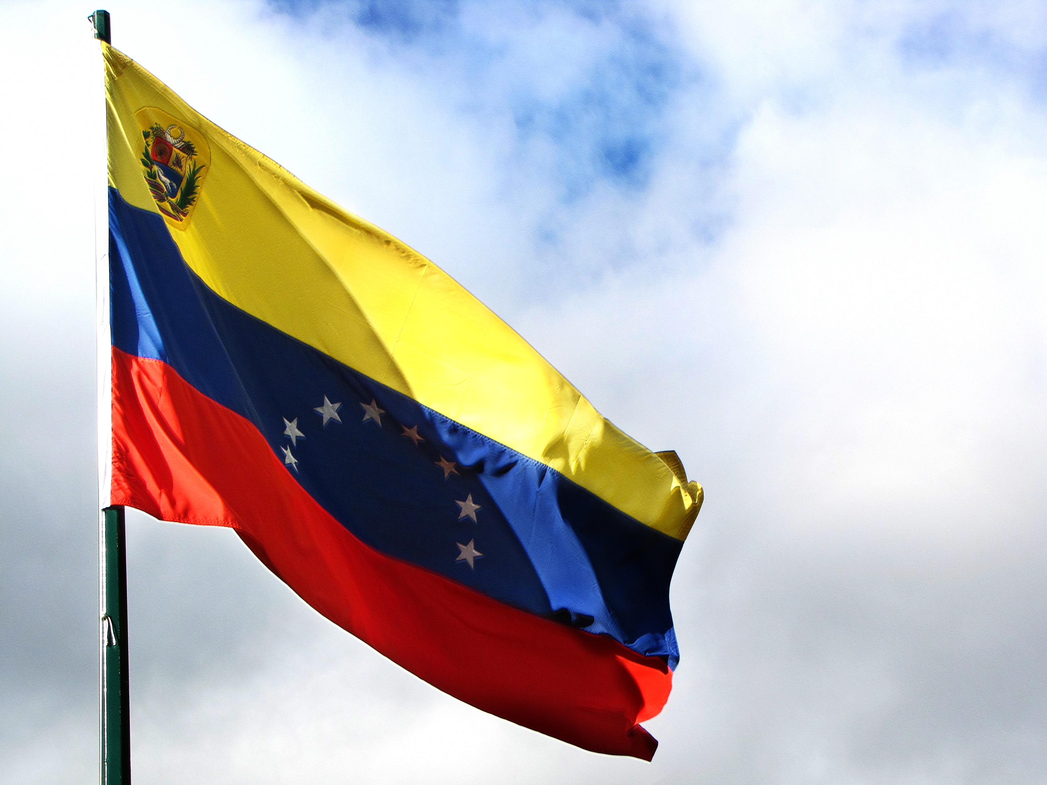 Flag of Venezuela (photo credit: Cristóbal Alvarado Minic/flickr)