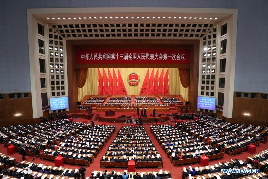 China's Great Hall of the People (photo credit: Xinhua) China's Great Hall of the People (photo credit: Xinhua)