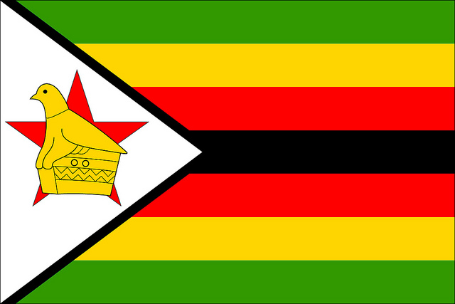 The flag of Zimbabwe (Photo credit: Flickr)