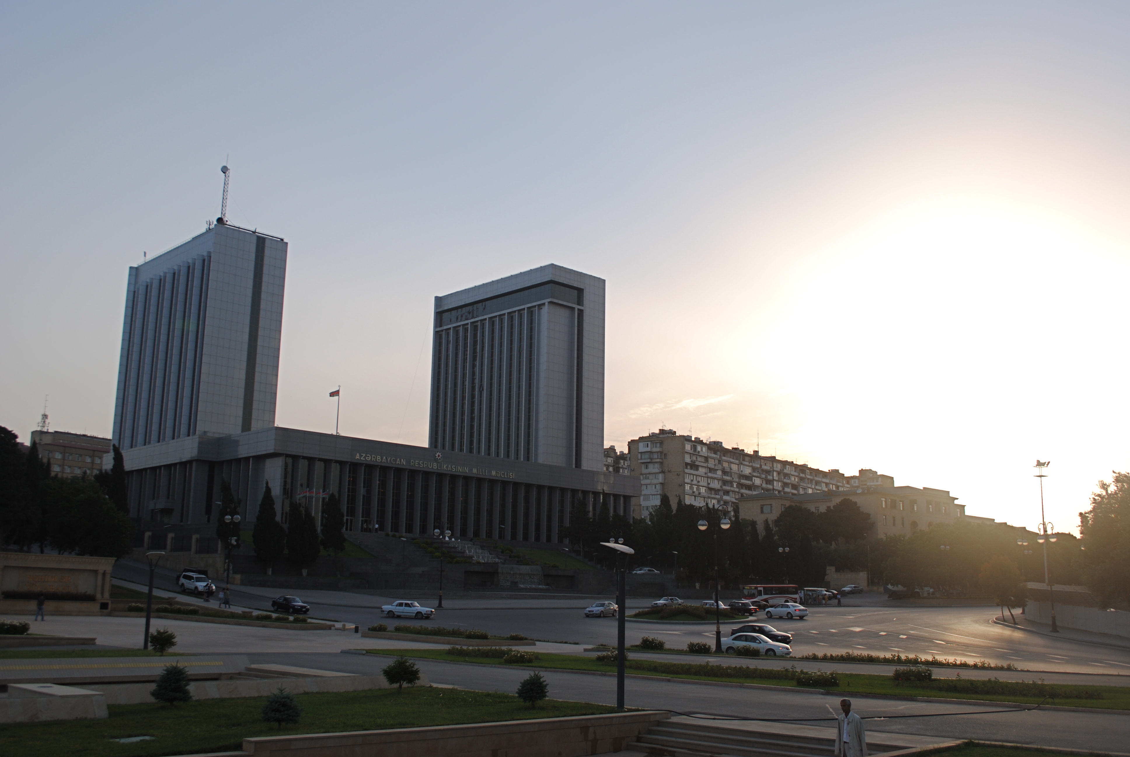 Milli Majlis building, Azerbaijan (photo credit: Salvatore/flickr) Milli Majlis building, Azerbaijan (photo credit: Salvatore/flickr)
