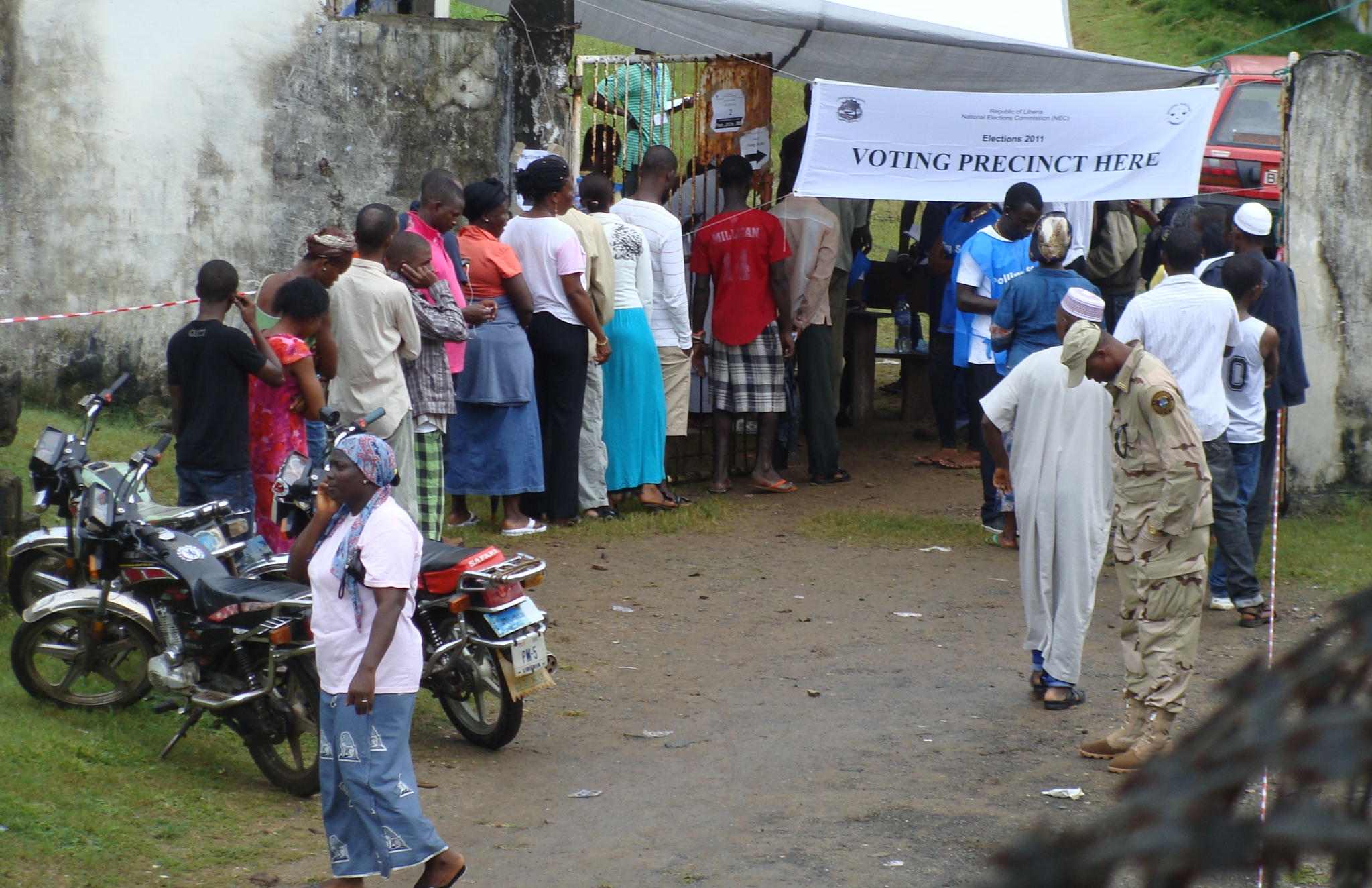 Liberian elections in 2011 (photo credit: United Nations Development Programme/flickr) Liberian elections in 2011 (photo credit: United Nations Development Programme/flickr)