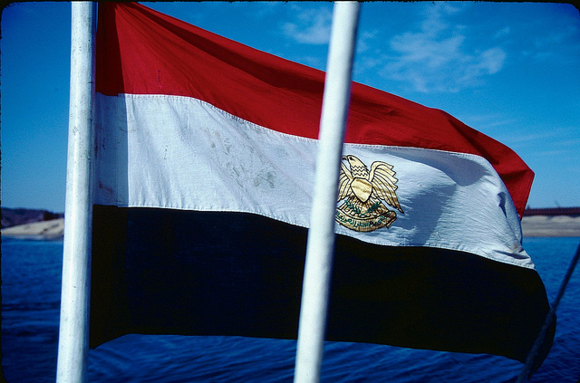 The flag of Egypt (Photo credit: Flickr) The flag of Egypt (Photo credit: Flickr)