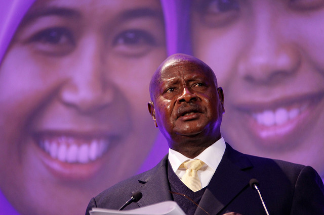 President Yoweri Museveni of Uganda (Photo credit: Flickr) President Yoweri Museveni of Uganda (Photo credit: Flickr)