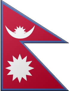 The flag of Nepal (Photo credit: Flickr) The flag of Nepal (Photo credit: Flickr)