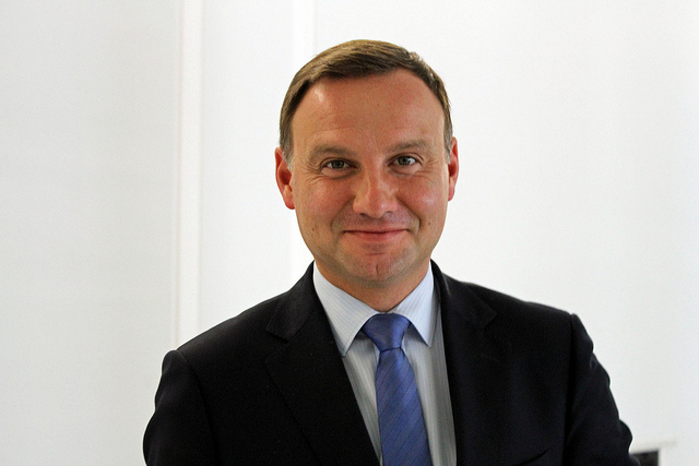 Polish president Andrzej Duda (Photo credit: Flickr)