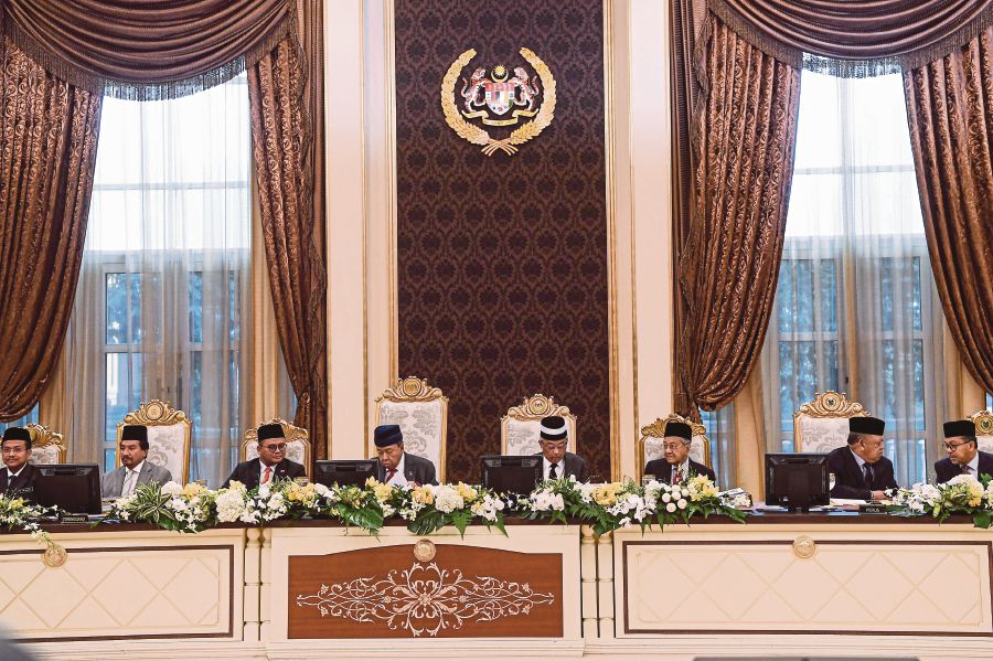 2019 meeting of the Conference of Rulers (photo credit: fotoBERNAMA) 2019 meeting of the Conference of Rulers (photo credit: fotoBERNAMA)