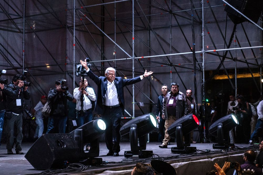 Andres Manuel Lopez Obrador Photographer (photo credit: Cesar Rodriguez/Bloomberg) Andres Manuel Lopez Obrador Photographer (photo credit: Cesar Rodriguez/Bloomberg)