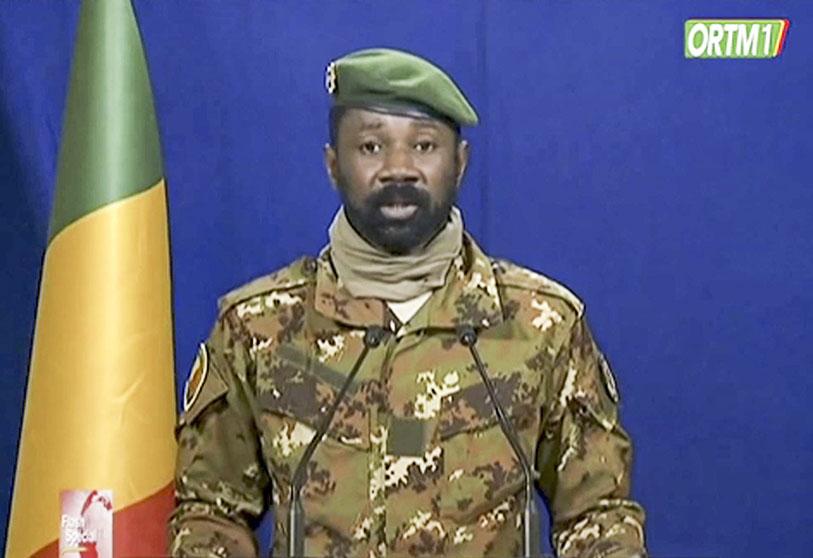 Colonel Assimi Goita, leader of Malian military junta (photo credit: ORTM TV via AP) Colonel Assimi Goita, leader of Malian military junta (photo credit: ORTM TV via AP)