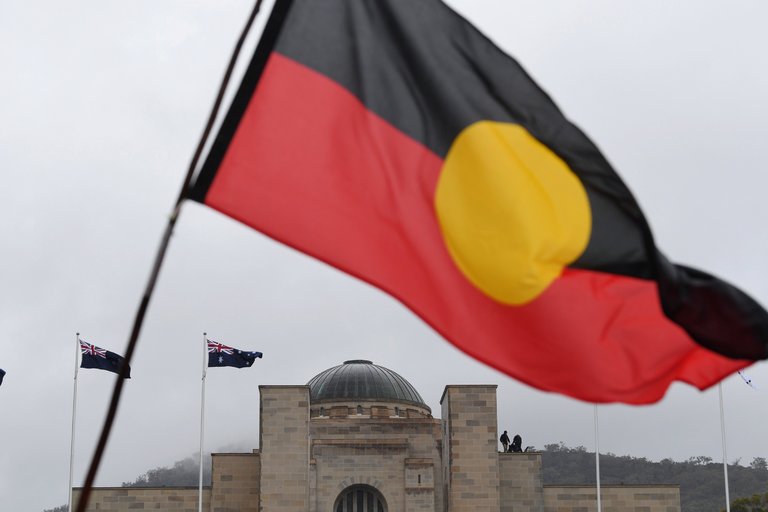 An Aboriginal Flag over the Australian War Memorial in Canberra ( Photo credit: Lukas Coch/European Pressphoto)Agency An Aboriginal Flag over the Australian War Memorial in Canberra ( Photo credit: Lukas Coch/European Pressphoto)Agency