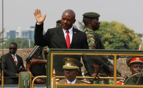 President Pierre Nkurunziza during the celebration of the 53rd anniversary of the independence of Burundi (photo credit: Government of Burundi)