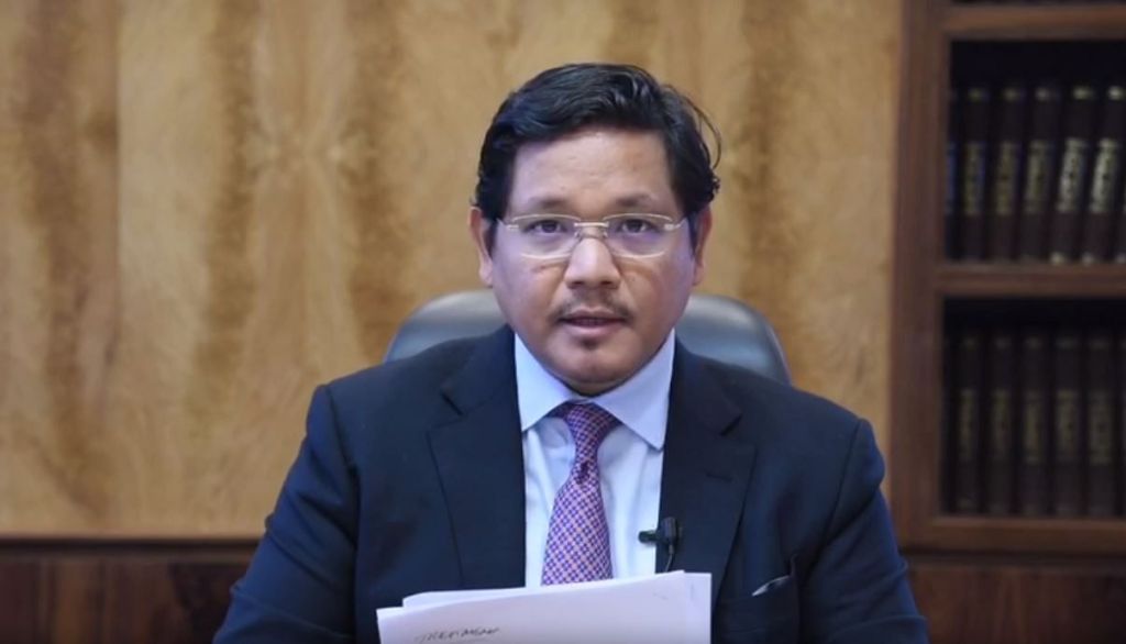 Meghalaya Chief Minister Conrad K Sangma (photo credit: EastMojo) Meghalaya Chief Minister Conrad K Sangma (photo credit: EastMojo)