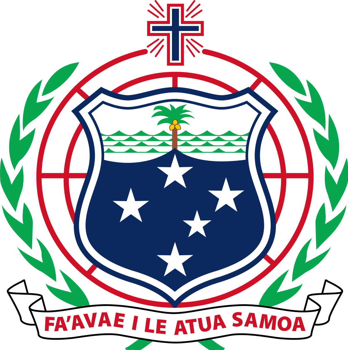 Samoa Coat of Arms Samoa Coat of Arms