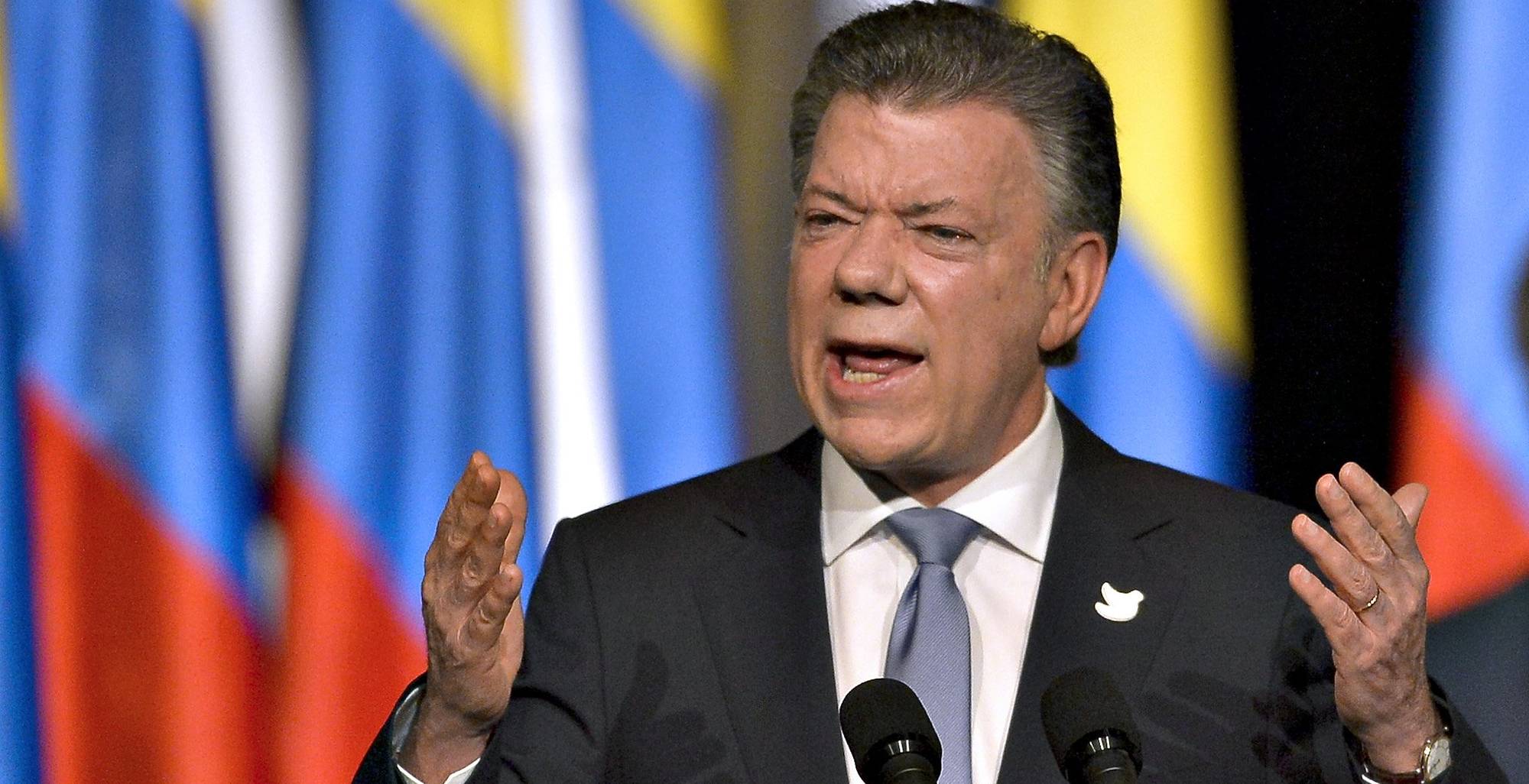 President of Colombia, Juan Manuel Santos (photo credit: AGENCE FRANCE-PRESSE/GETTY IMAGES) President of Colombia, Juan Manuel Santos (photo credit: AGENCE FRANCE-PRESSE/GETTY IMAGES)