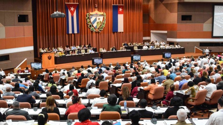 Cuban National Assembly (photo credit: BBC)