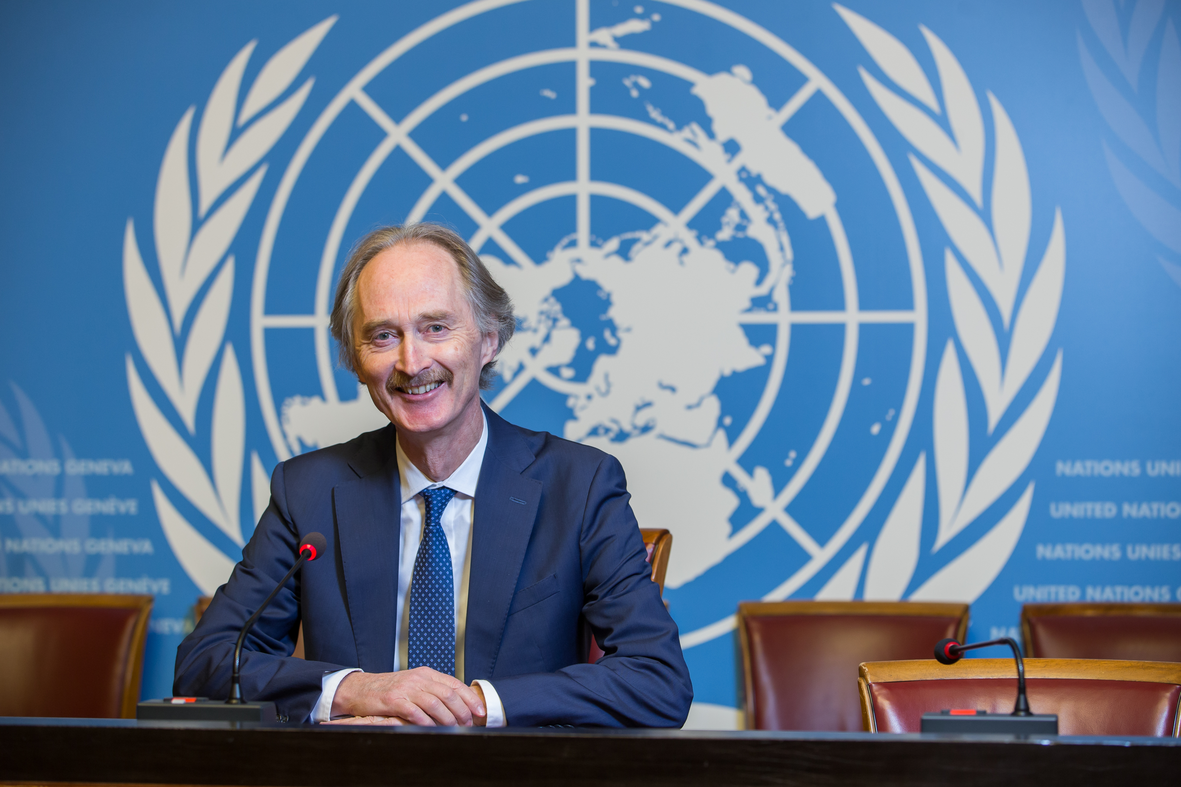 UN special envoy for Syria Geir Pedersen (photo credit: UN Geneva/flickr) UN special envoy for Syria Geir Pedersen (photo credit: UN Geneva/flickr)