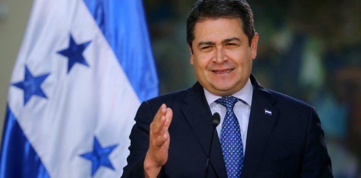 Honduran President may seek reelection despite constitutional ban President Juan Orlando Hernández (photo credit: Acontecer Cristiano)