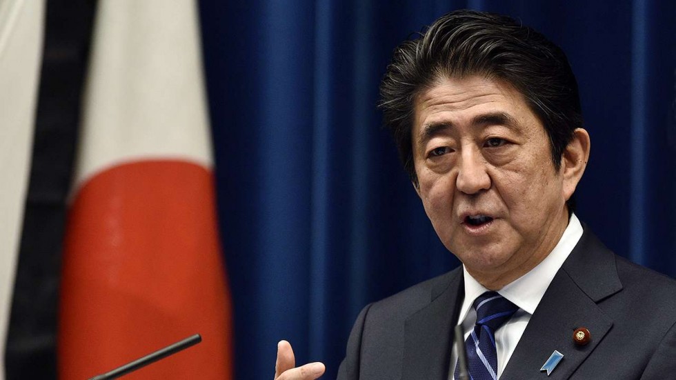 Prime Minister Shinzo Abe (photo credit: South China Morning Post)