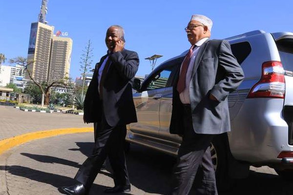 Senators arrive at Parliament Buildings for the Senate Vote (photo credit: Jeff Angote/Nation) Senators arrive at Parliament Buildings for the Senate Vote (photo credit: Jeff Angote/Nation)
