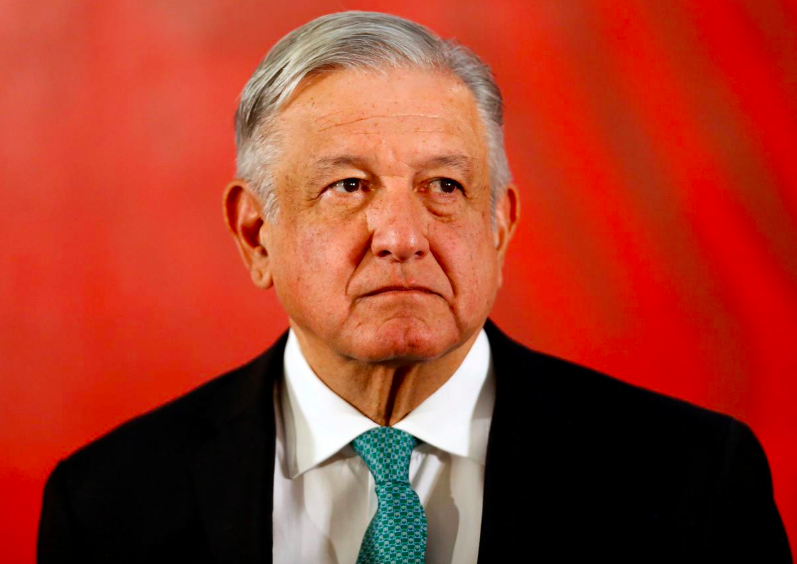  Mexico's President Andres Manuel Lopez Obrador (photo credit: Reuters / Gustavo Graf)