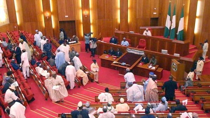 Nigeria Senate Chamber (photo credit: Premium Times) Nigeria Senate Chamber (photo credit: Premium Times)